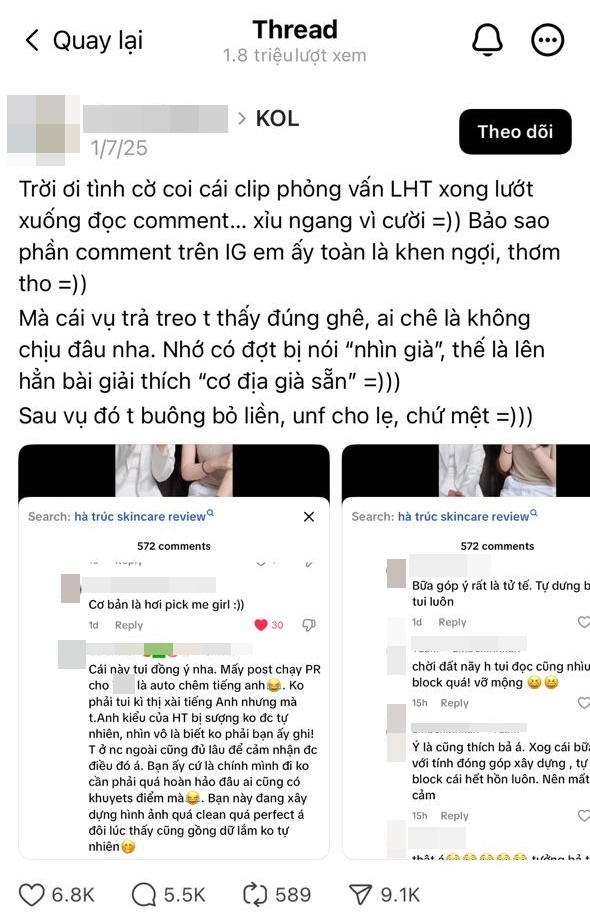 Cơ chế tạo "mồi nổ" của Threads: Vì sao cứ mở lên là thấy KOL nào đó đang bị bóc phốt? - Ảnh 1.