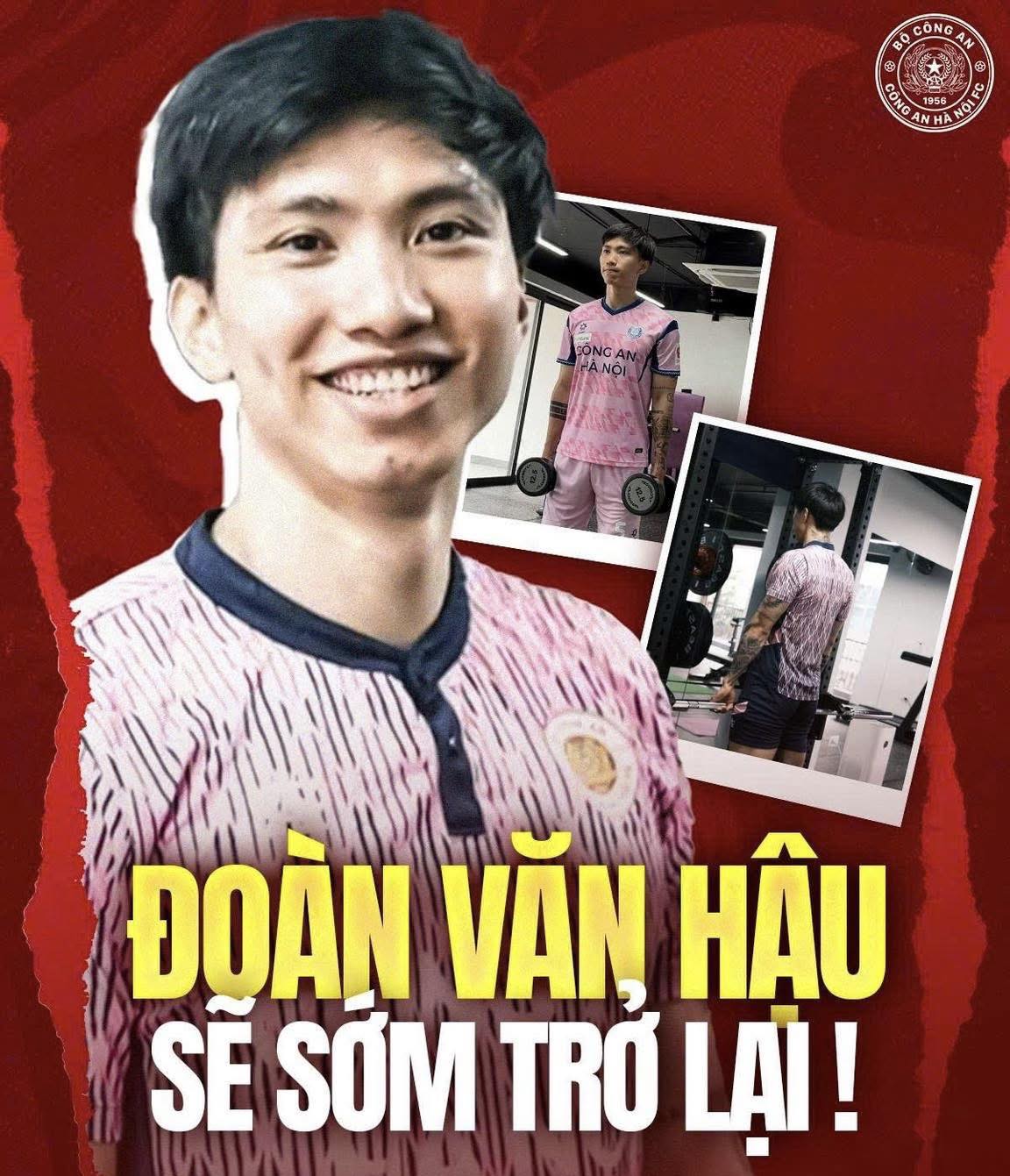 Tin vui từ Đoàn Văn Hậu- Ảnh 1. Tin vui từ Đoàn Văn Hậu- Ảnh 1.