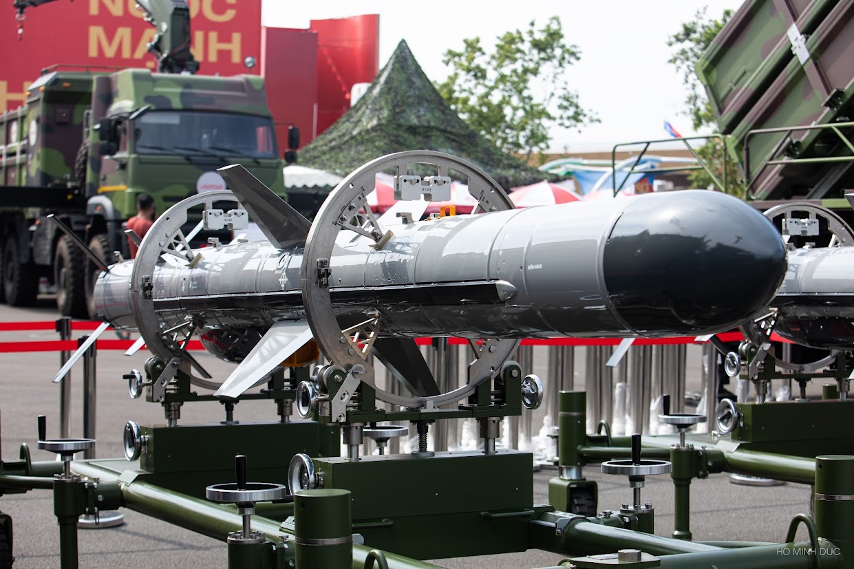 Tên lửa đối hạm Sông Hồng 'made by Vietnam' tại sự kiện quy tụ 230.000 người: Tốc độ cận âm, tầm bắn 80km - Ảnh 4.