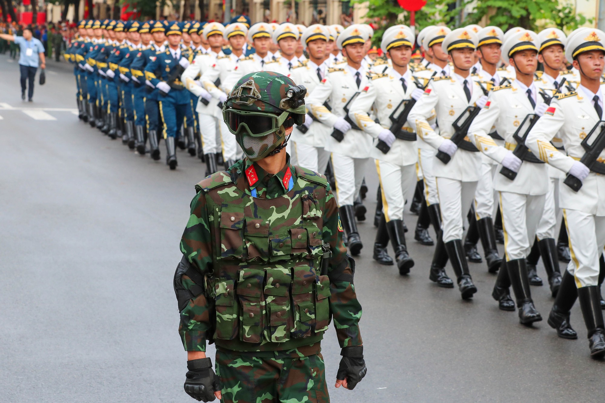 Tổng duyệt lễ diễu binh kỷ niệm 80 năm Quốc khánh tại Quảng trường Ba Đình - Ảnh 2.