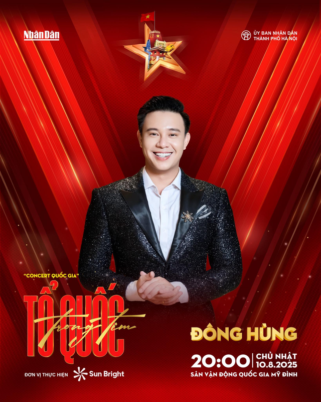 Nam ca sĩ đắt show từ Đại lễ 30/4 đến 2/9: Cất giọng lên là 50.000 khán giả nổi da gà, sở hữu nụ cười toả nắng đẹp trai ngời ngời- Ảnh 5.