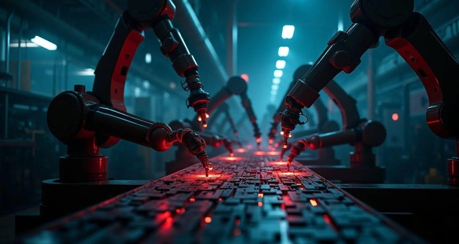 'Nh&agrave; m&aacute;y trong b&oacute;ng tối': Kỷ nguy&ecirc;n sản xuất mới - Ảnh 1.