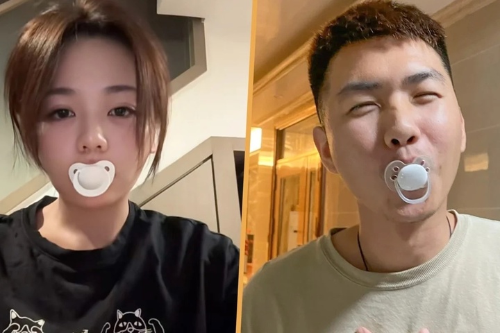 Rộ trào lưu người lớn ngậm núm vú giả, chuyên gia cảnh báo nguy cơ - Ảnh 1.