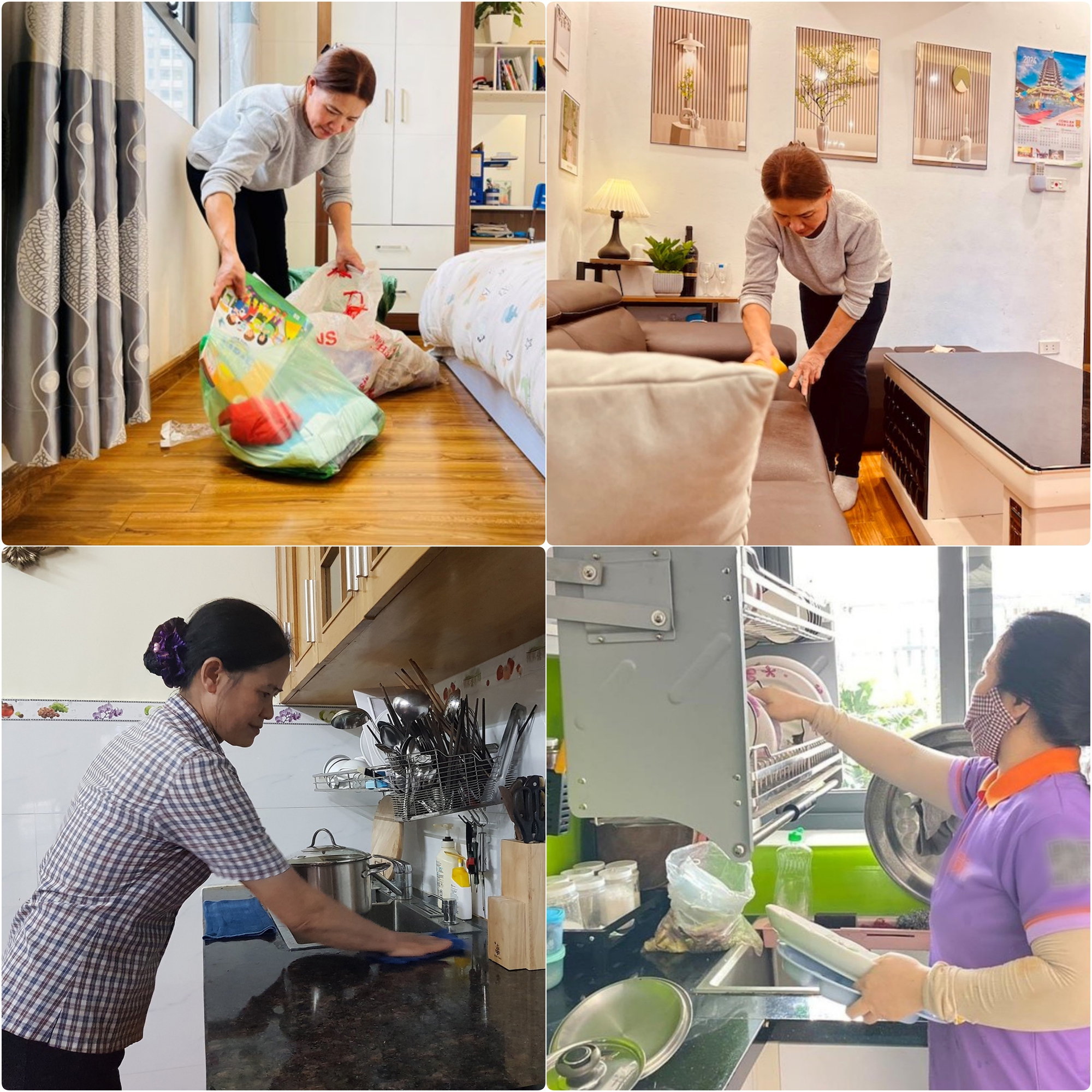 Nghề tay trái hái ra tiền chốn công sở: Chị lao công kiêm shipper chuyên nghiệp, sảnh văn phòng thành 'xóm chợ online'- Ảnh 3. Nghề tay trái hái ra tiền chốn công sở: Chị lao công kiêm shipper chuyên nghiệp, sảnh văn phòng thành 'xóm chợ online'- Ảnh 3.