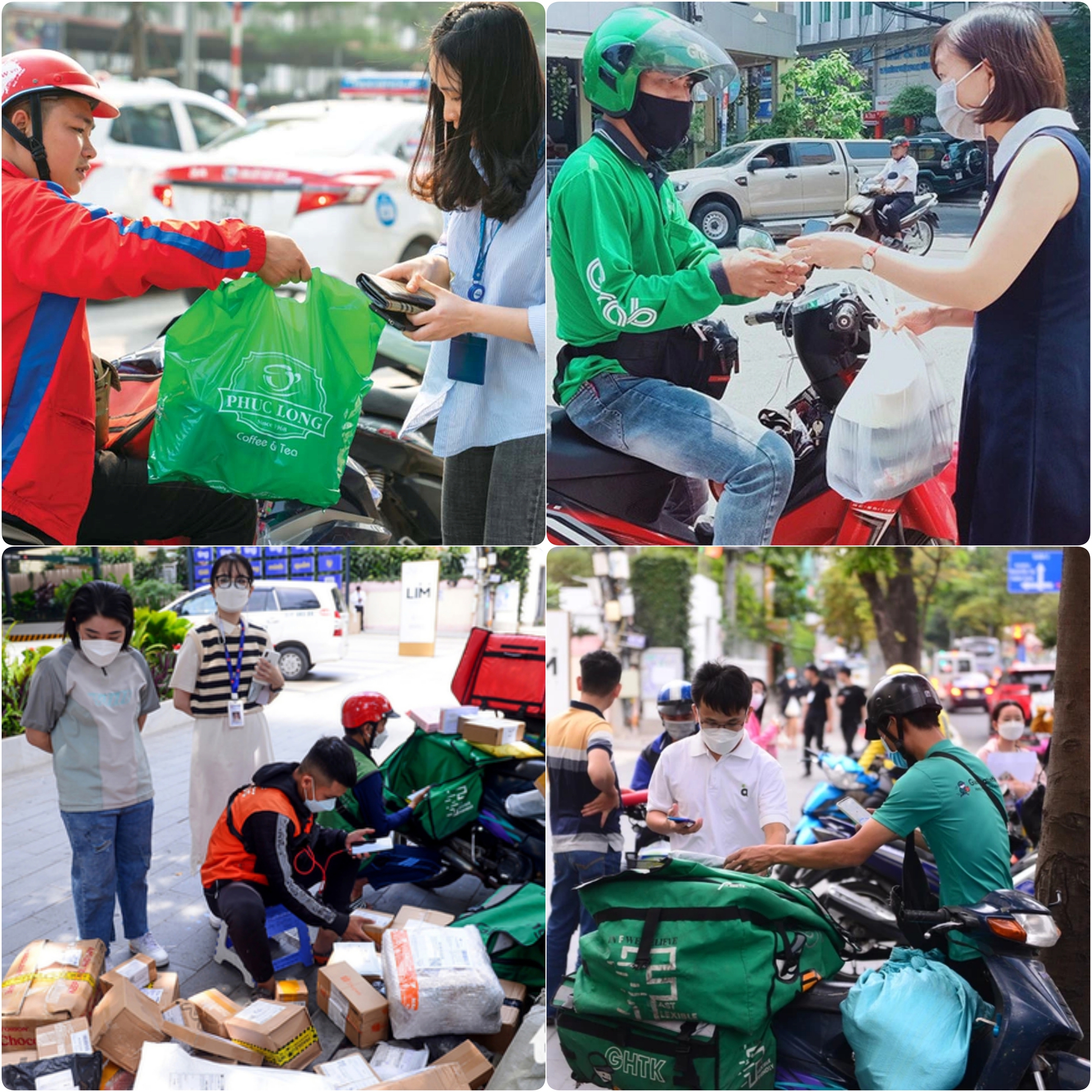 Nghề tay trái hái ra tiền chốn công sở: Chị lao công kiêm shipper chuyên nghiệp, sảnh văn phòng thành 'xóm chợ online'- Ảnh 4. Nghề tay trái hái ra tiền chốn công sở: Chị lao công kiêm shipper chuyên nghiệp, sảnh văn phòng thành 'xóm chợ online'- Ảnh 4.