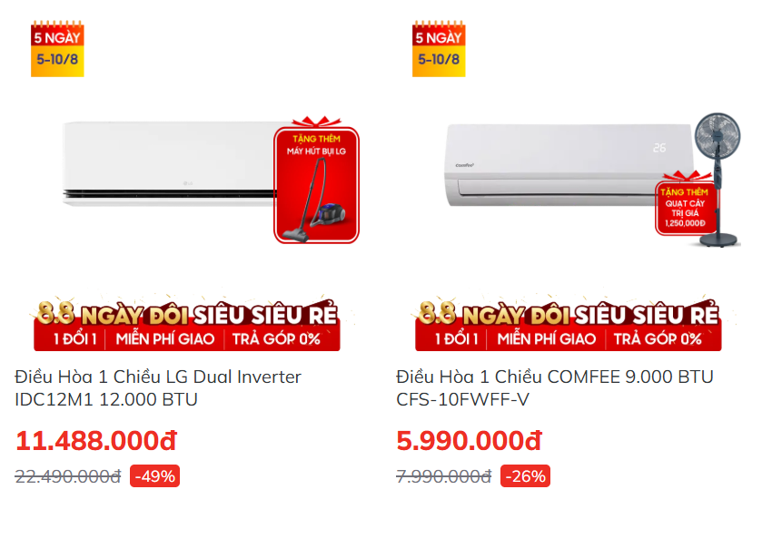 Điều hòa giảm giá 50%, loại tiết kiệm điện "sập sàn" khi nắng nóng gay gắt kỷ lục và giá điện phát ngốt- Ảnh 2.