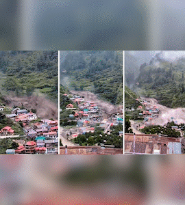 Khoảnh khắc &ldquo;bức tường nước&rdquo; đổ ập qu&eacute;t sạch một thị trấn, cuốn tr&ocirc;i nh&agrave; cửa, h&agrave;ng trăm người mất t&iacute;ch trong chốc l&aacute;t- Ảnh 2.