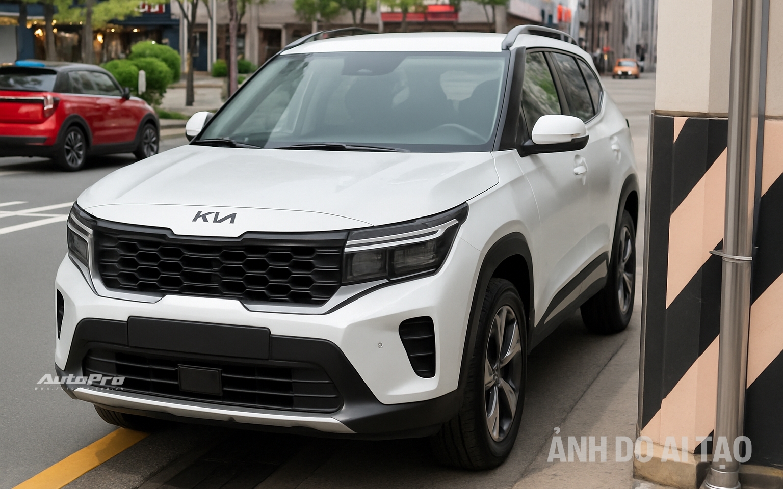 Kia Seltos đời mới dự kiến còn lớn hơn Toyota Corolla Cross, màn hình cong như Palisade, camera 360 - Ảnh 9.