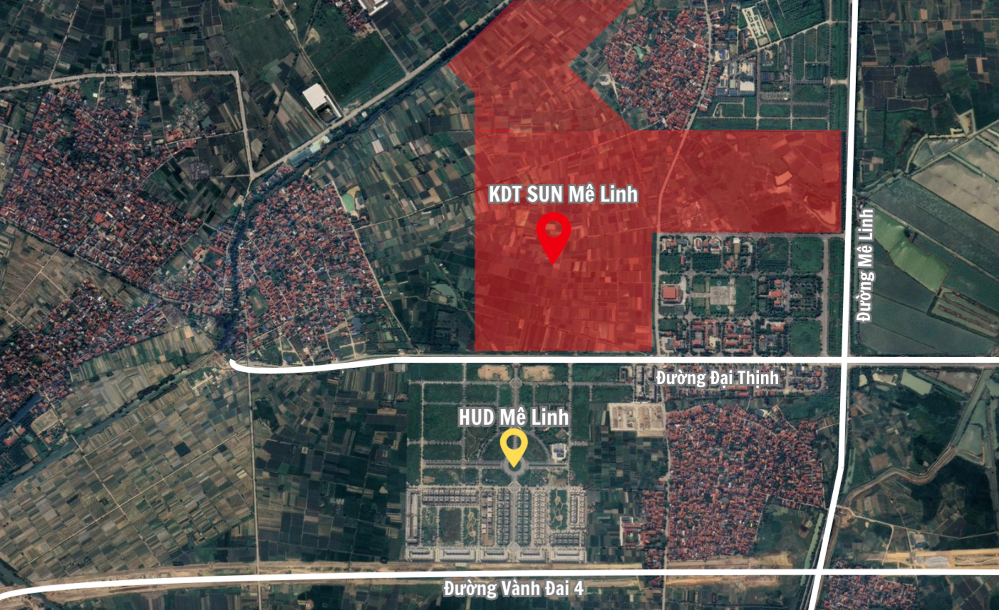 Toàn cảnh khu đất rộng hơn 200 ha tại Mê Linh được Sun Group đầu tư gần 15.000 tỷ làm khu đô thị cao cấp ở Hà Nội- Ảnh 1. Toàn cảnh khu đất rộng hơn 200 ha tại Mê Linh được Sun Group đầu tư gần 15.000 tỷ làm khu đô thị cao cấp ở Hà Nội- Ảnh 1.