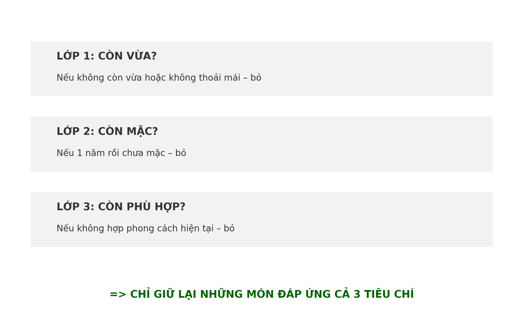 Tủ đồ tối giản bắt đầu từ đây: 5 món quần áo càng giữ càng phí tiền và diện tích- Ảnh 5.