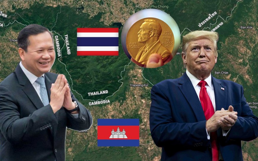 Cảm ơn ông Trump vì giúp tránh 'xung đột tàn phá' với Thái Lan, Campuchia đề cử Giải Nobel Hòa bình