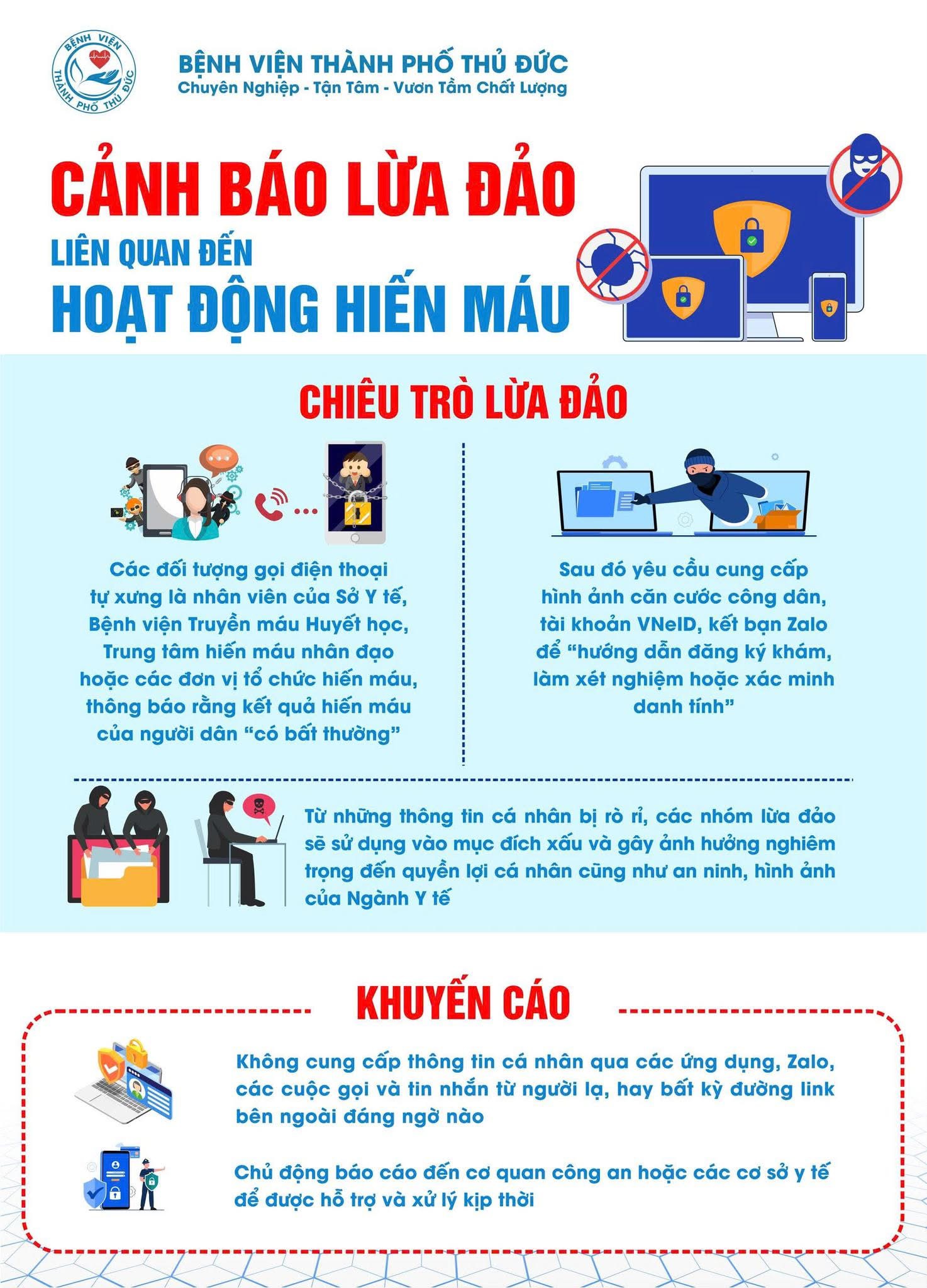 Sở Y tế TP HCM cảnh báo "nóng" về một hành vi lừa đảo tinh vi - Ảnh 1. Sở Y tế TP HCM cảnh báo "nóng" về một hành vi lừa đảo tinh vi - Ảnh 1.