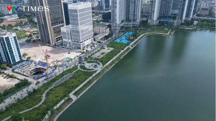 Hà Nội: Công viên 744 tỷ giữa khu đô thị khát xanh rơi vào cảnh nhếch nhác - Ảnh 2.