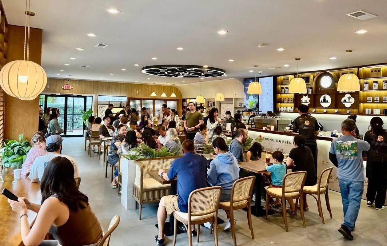 Trung Nguyên Legend tiếp tục mở rộng hệ thống quán tại Mỹ - Ảnh 1.