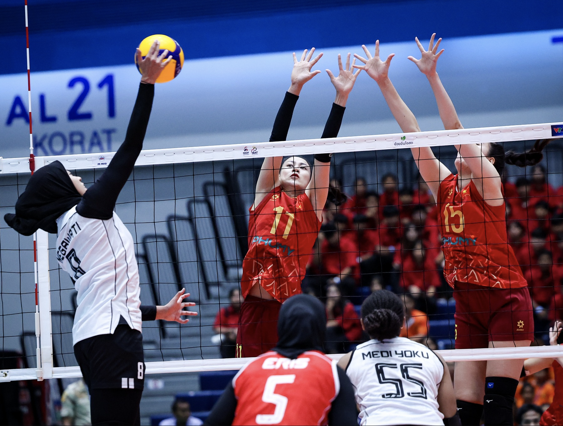 Thắng đậm Indonesia, tuyển nữ Việt Nam chờ tranh chung kết SEA V.League- Ảnh 5.