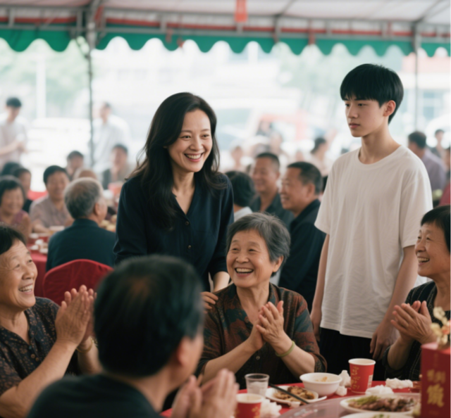 Trong lễ ăn hỏi lần thứ 2 của tôi, con trai riêng đột ngột xuất hiện và cầu xin một việc khiến tôi chao đảo- Ảnh 1.