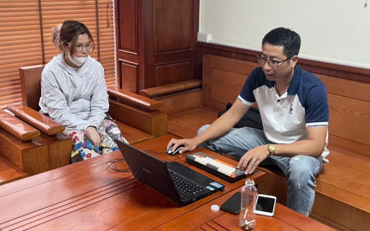 Bắt, khám xét nơi ở chủ hụi Trần Mỹ Tiên - Ảnh 2.