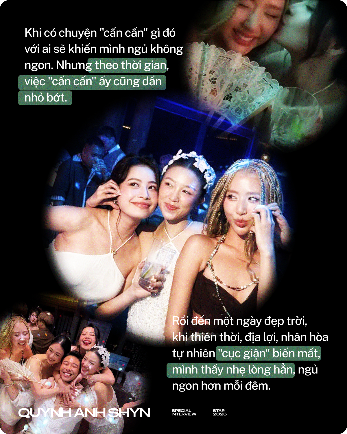 Quỳnh Anh Shyn nói về màn làm hoà với Chi Pu: "Sau cái đêm ấy, hội bạn tôi ngủ ngon hơn bình thường" - Ảnh 2. Quỳnh Anh Shyn nói về màn làm hoà với Chi Pu: "Sau cái đêm ấy, hội bạn tôi ngủ ngon hơn bình thường" - Ảnh 2.