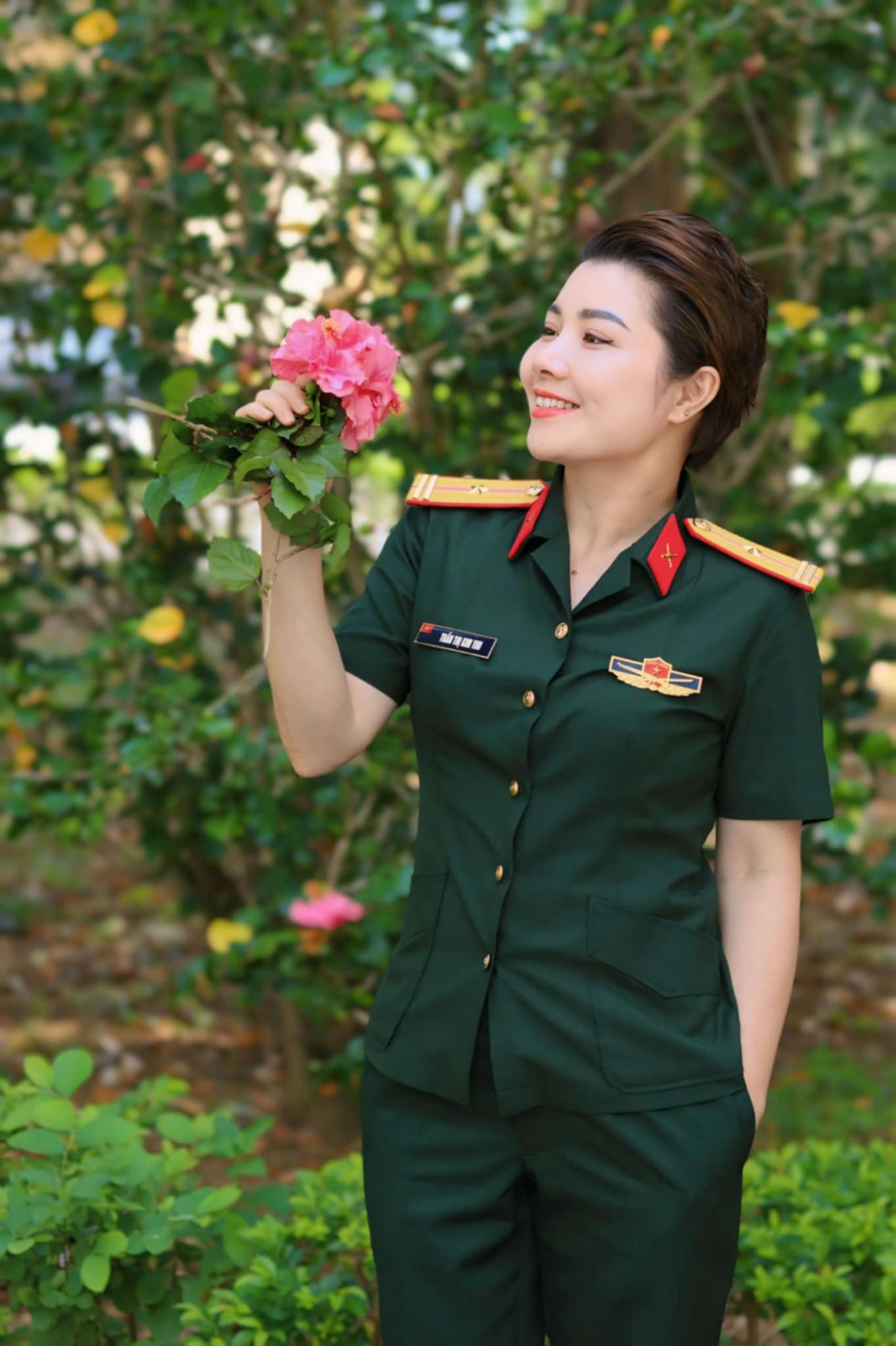 Hai nữ quân nhân có giọng đọc lay động trái tim trong lễ diễu binh, diễu hành mừng 80 năm Quốc khánh 2/9 - Ảnh 3.
