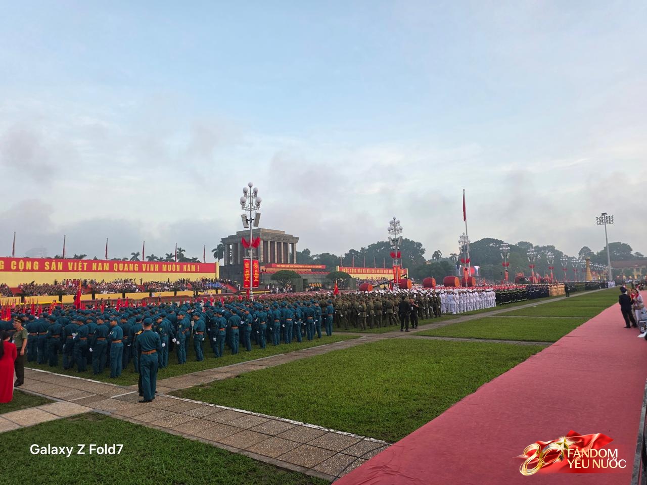 Lời chào đầu tiên của buổi sáng Tết Độc Lập: “Xin chúc sức khoẻ bà con nha”- Ảnh 1.