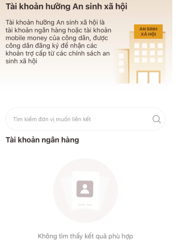 Cách xử lý lỗi tài khoản an sinh xã hội không hiện ngân hàng để nhận 100K quà 2/9 - Ảnh 1. Cách xử lý lỗi tài khoản an sinh xã hội không hiện ngân hàng để nhận 100K quà 2/9 - Ảnh 1.