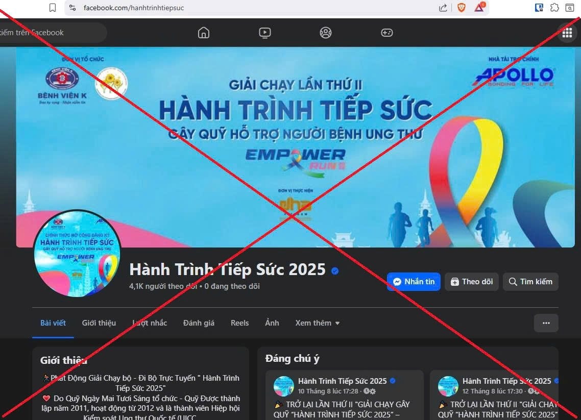 Công An Hà Nội Cảnh Báo Chiêu Trò Lừa Đảo Tiền Từ Thiện Trên Mạng Xã Hội - Ảnh 2. Công An Hà Nội Cảnh Báo Chiêu Trò Lừa Đảo Tiền Từ Thiện Trên Mạng Xã Hội - Ảnh 2.