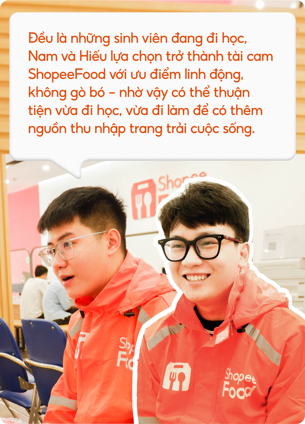 Tài cam ShopeeFood: “Tưởng làm cho vui, ai ngờ gắn bó mấy năm trời” - Ảnh 1. Tài cam ShopeeFood: “Tưởng làm cho vui, ai ngờ gắn bó mấy năm trời” - Ảnh 1.