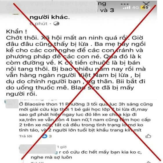 Sự thật về thông tin ' giải cứu nữ sinh lớp 7 bị bắt cóc ' ở Lâm Đồng - Ảnh 2.