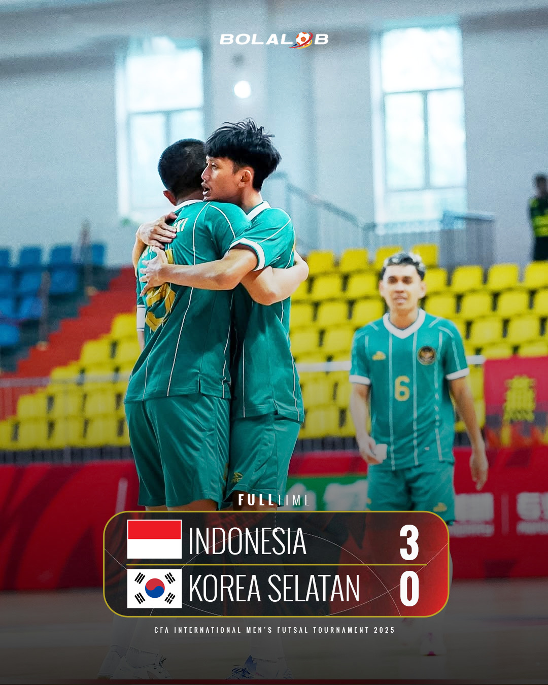 Thắng Hàn Quốc 3-0, tuyển Indonesia lọt vào trận chung kết giải quốc tế - Ảnh 1.