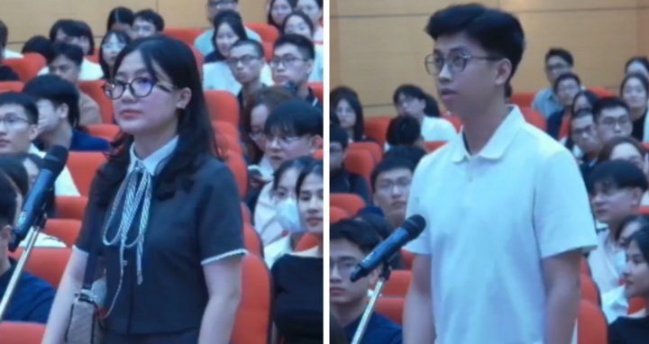 Cặp đôi bác sĩ nội trú Lê Hòai Thương - Nông Mạnh Tiến gây sốt mạng xã hội - Ảnh 1.