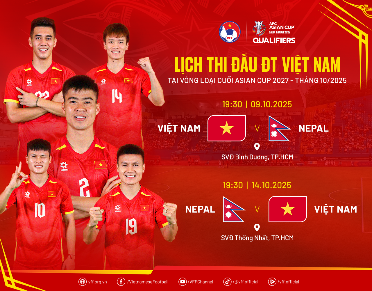 Chính thức: Đội tuyển Nepal chọn SVĐ ở Việt Nam làm sân nhà vòng loại Asian Cup - Ảnh 2.