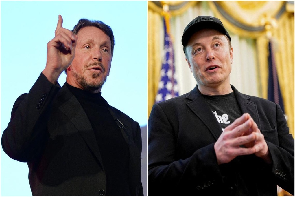 Larry Ellison vượt Elon Musk thành tỷ phú giàu nhất thế giới nhờ AI - Ảnh 1. Larry Ellison vượt Elon Musk thành tỷ phú giàu nhất thế giới nhờ AI - Ảnh 1.
