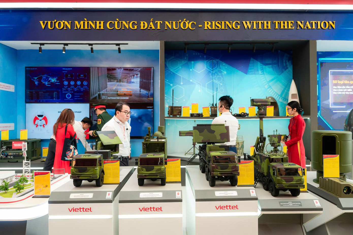 Tổ hợp chống UAV và ra - đa 3D phòng không ' made by Vietnam ' tại Triển lãm quốc phòng - Ảnh 6.