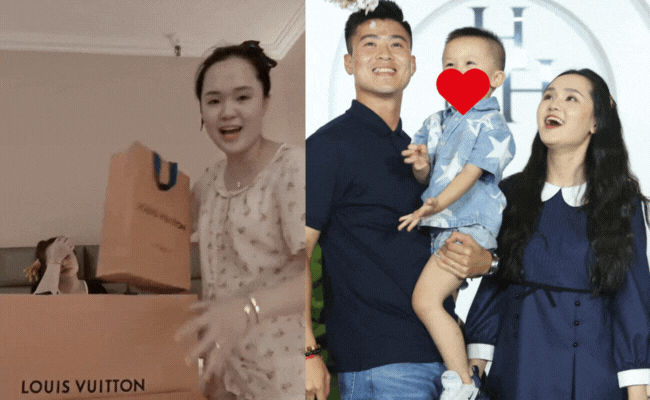 Vợ Duy Mạnh sắm "cả rổ" túi hàng hiệu trăm triệu nhưng cách "unbox" mới khiến netizen bàn tán vì... "tưởng đâu hàng chợ"! - Ảnh 1. Vợ Duy Mạnh sắm "cả rổ" túi hàng hiệu trăm triệu nhưng cách "unbox" mới khiến netizen bàn tán vì... "tưởng đâu hàng chợ"! - Ảnh 1.