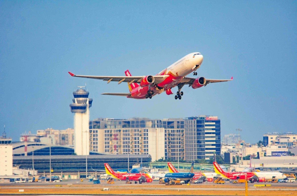 Đây là đường bay của Vietjet có tỷ lệ đúng giờ cực cao, vượt chuẩn vàng của hàng không quốc tế - Ảnh 1. Đây là đường bay của Vietjet có tỷ lệ đúng giờ cực cao, vượt chuẩn vàng của hàng không quốc tế - Ảnh 1.