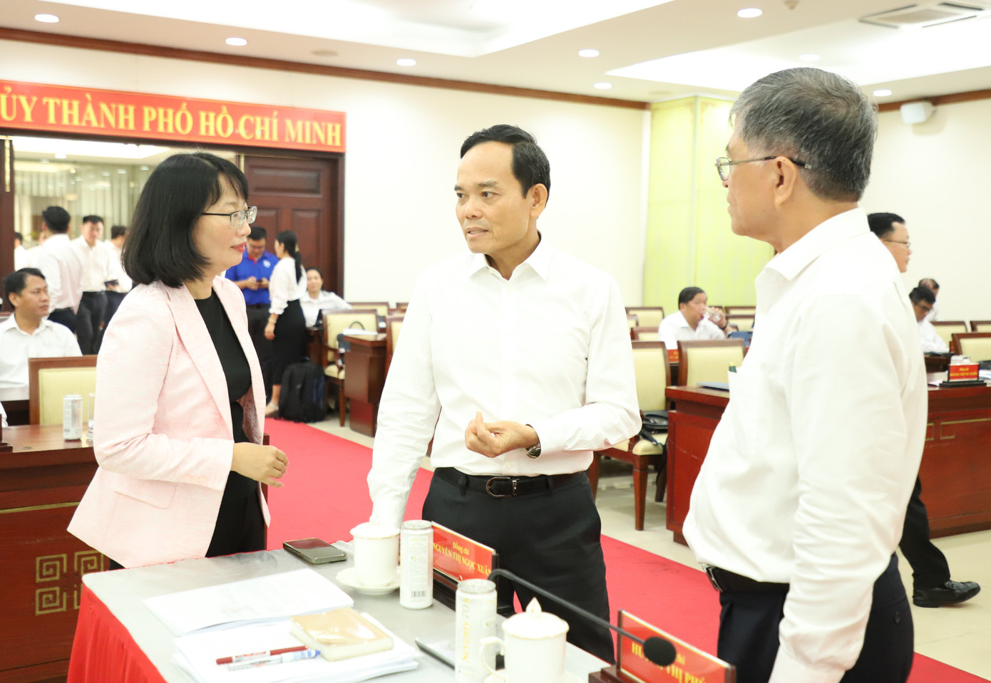 Bí thư TPHCM Trần Lưu Quang khẳng định không chịu áp lực trong công tác cán bộ - Ảnh 2.
