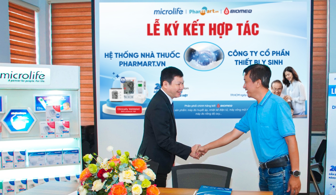 Pharmart.vn Bắt Tay Chiến Lược Cùng Microlife: Chủ Động Chăm Sóc Huyết Áp - Ảnh 2. Pharmart.vn Bắt Tay Chiến Lược Cùng Microlife: Chủ Động Chăm Sóc Huyết Áp - Ảnh 2.
