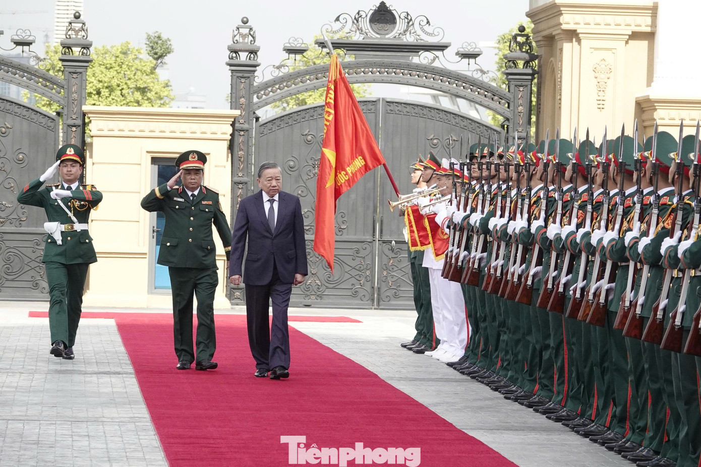 Tổng Bí thư Tô Lâm tham dự Lễ kỷ niệm 80 năm ngành Công nghiệp quốc phòng Việt Nam - Ảnh 1.