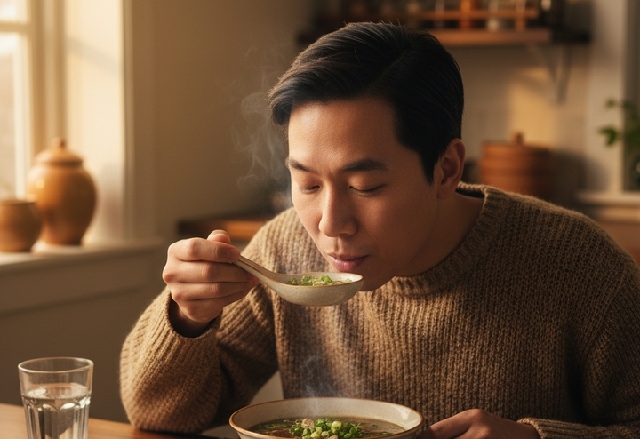 Uống Nước Canh Thay Nước Lọc, Nên Hay Không? 1 Uong Nuoc Canh 06423621 1758014032827 1758014033184833159792