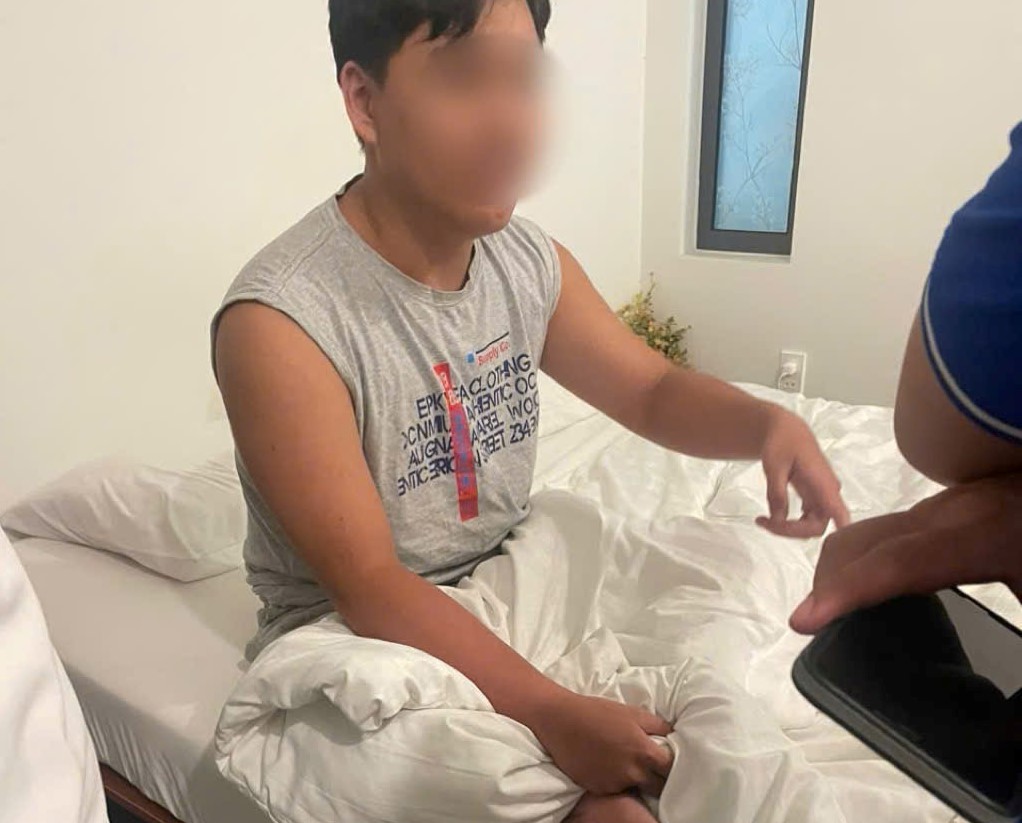 Giải cứu nam thanh niên hoảng loạn bị bắt cóc online tại Đà Nẵng - Ảnh 1. Giải cứu nam thanh niên hoảng loạn bị bắt cóc online tại Đà Nẵng - Ảnh 1.