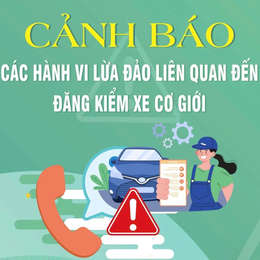 Cuộc gọi lừa đảo từ Trung tâm đăng kiểm: Cách bảo vệ tài khoản ngân hàng của bạn - Ảnh 2. Cuộc gọi lừa đảo từ Trung tâm đăng kiểm: Cách bảo vệ tài khoản ngân hàng của bạn - Ảnh 2.