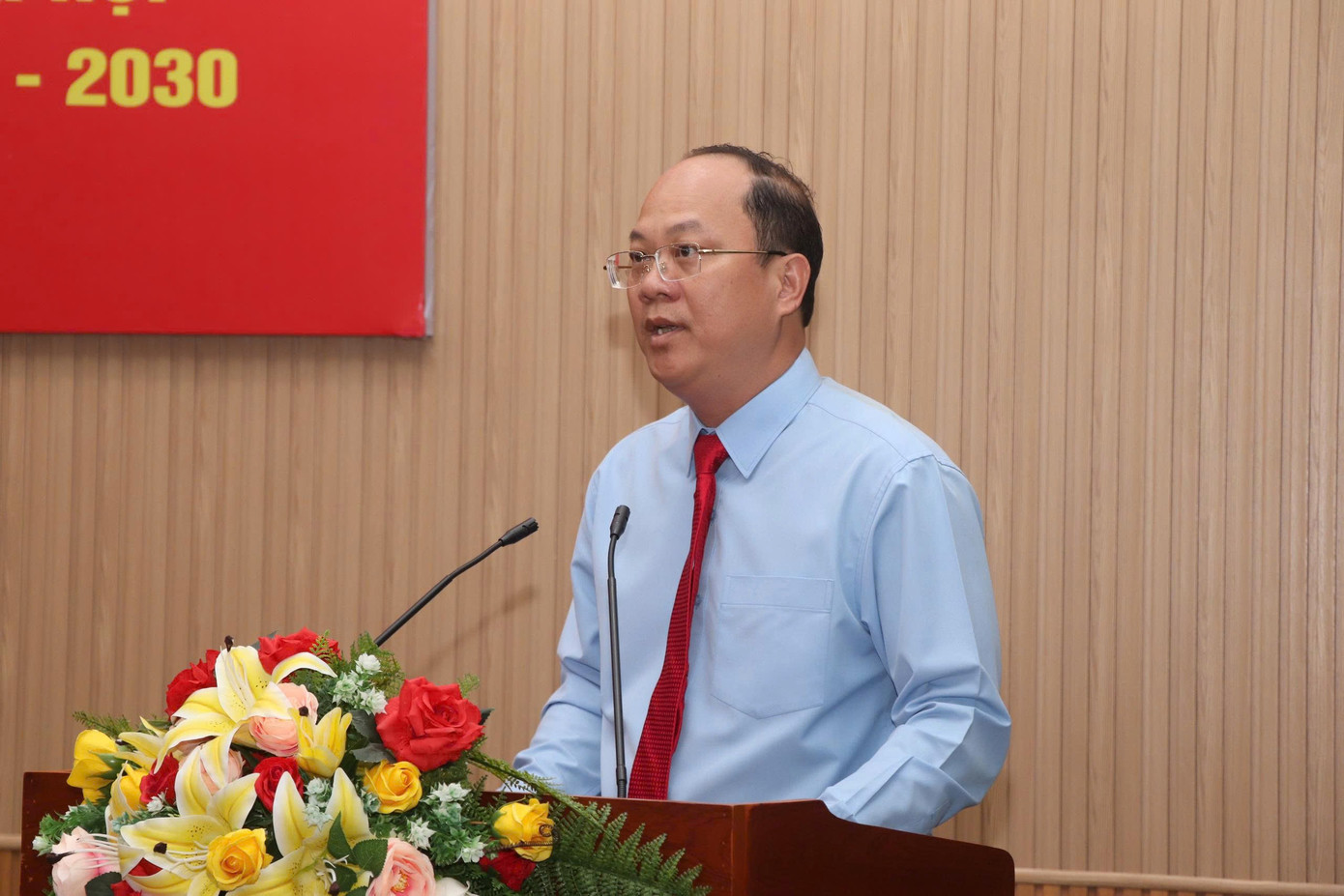 Hồ Thanh Thủy giữ chức Ph&oacute; B&iacute; thư tỉnh ủy C&agrave; Mau nhiệm kỳ 2020 - 2025 - Ảnh 2.