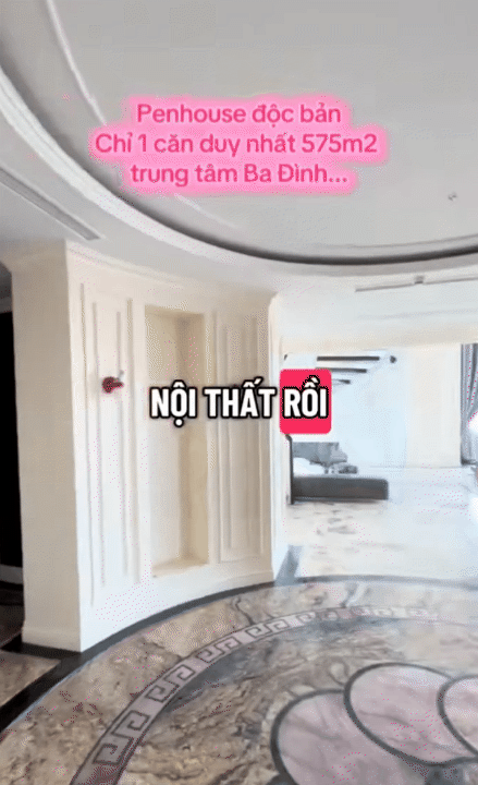 Căn penthouse trị giá hơn 130 tỷ, tọa lạc ngay khu "đất vàng" giữa trung tâm Hà Nội, chất nhất là mọi ngóc ngách trong nhà đều có "view triệu đô"- Ảnh 1.