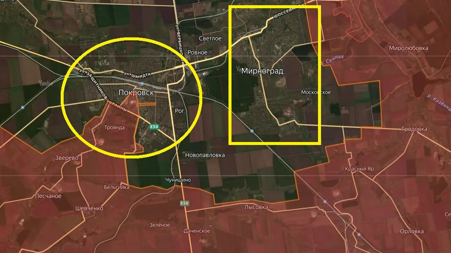 Nga tấn c&ocirc;ng Pokrovsk , &aacute;p s&aacute;t nội th&agrave;nh Myrnohrad trong cuộc chiến Ukraine - Ảnh 1.