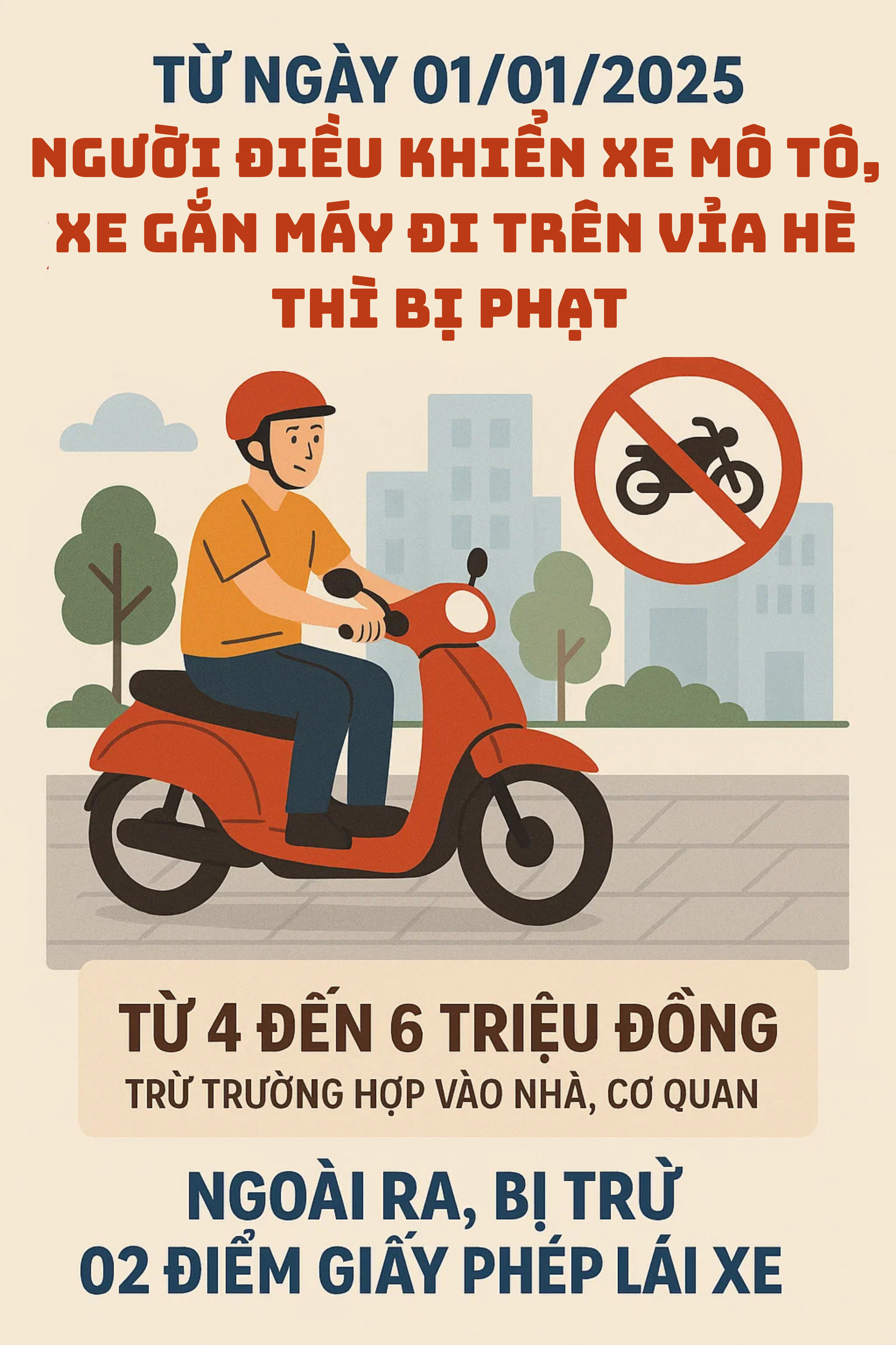 CSGT tăng cường xử phạt lỗi giao thông mà nhiều người đi xe máy mắc phải: 14 triệu người dân chú ý! - Ảnh 1.
