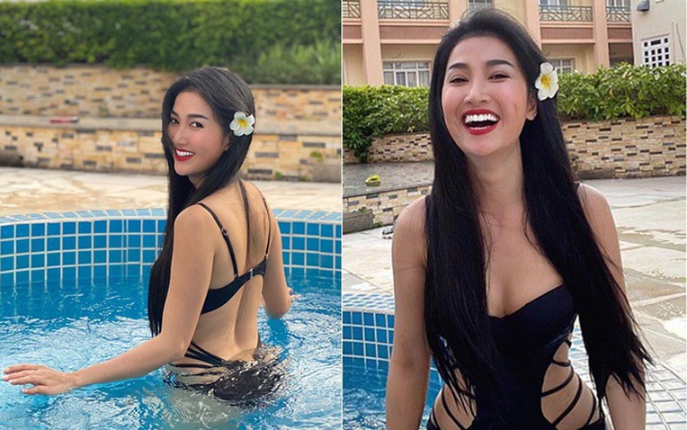 Nhan sắc tuổi 41 trẻ đẹp như đôi mươi của "nữ hoàng phim xưa Việt" yêu bạn trai kém 10 tuổi