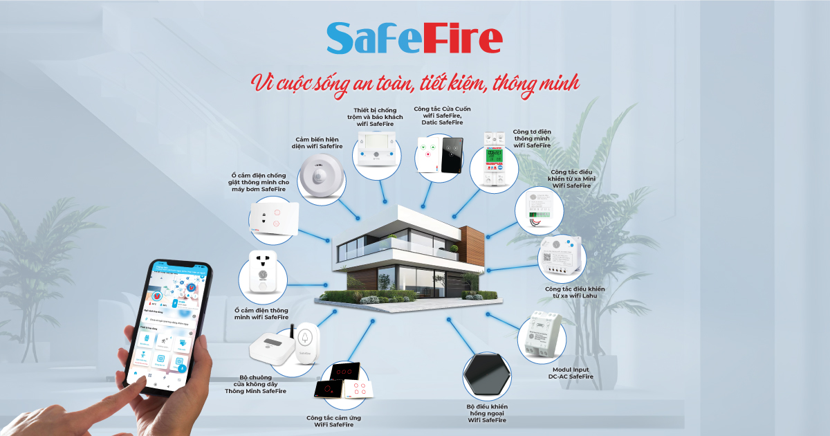 Nhà thông minh SafeFire, tạm biệt luôn nỗi lo “não cá vàng” - Ảnh 1.