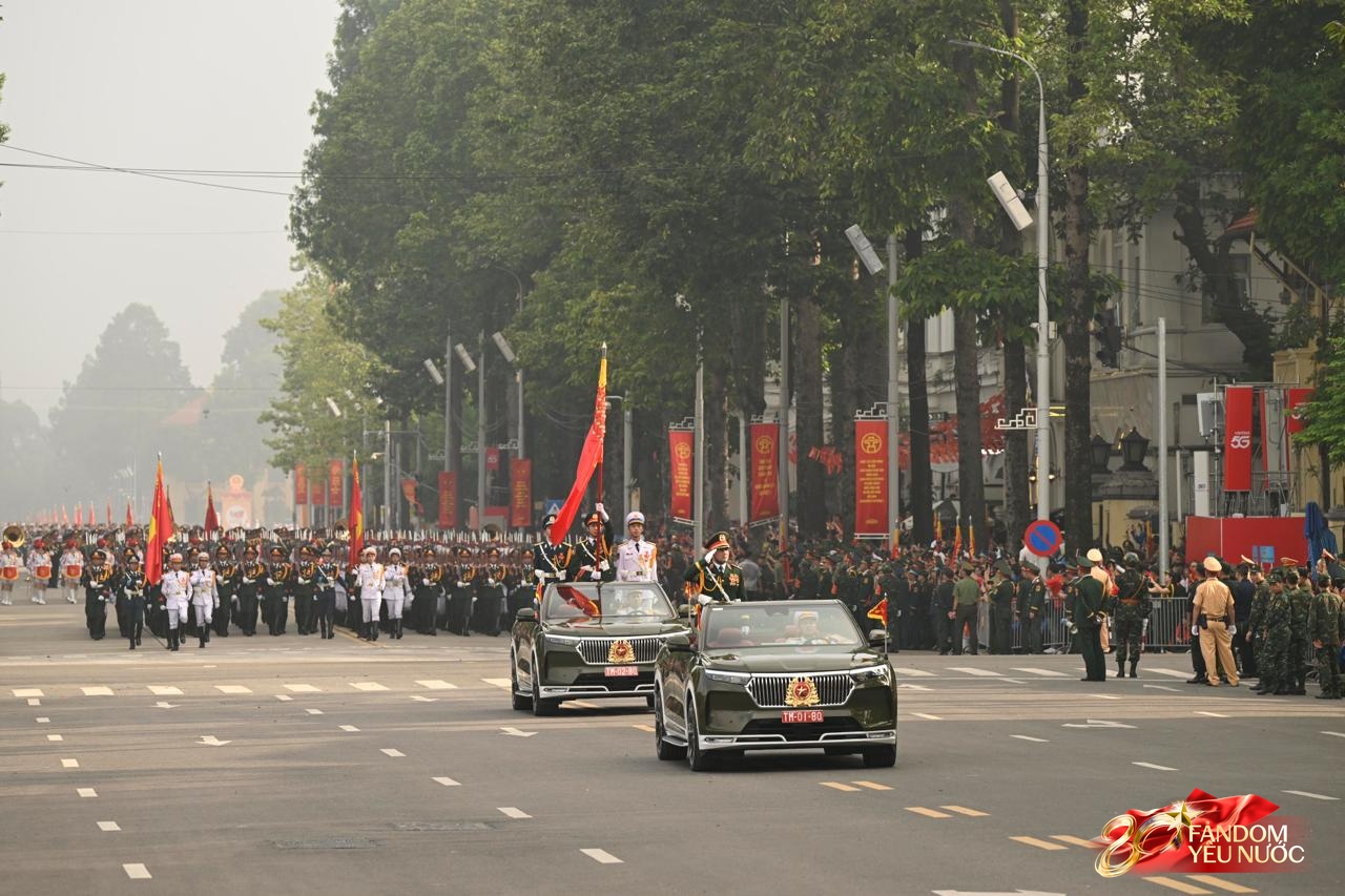  Lễ diễu binh diễu hành kỷ niệm 80 năm Quốc khánh chính thức bắt đầu- Ảnh 13.