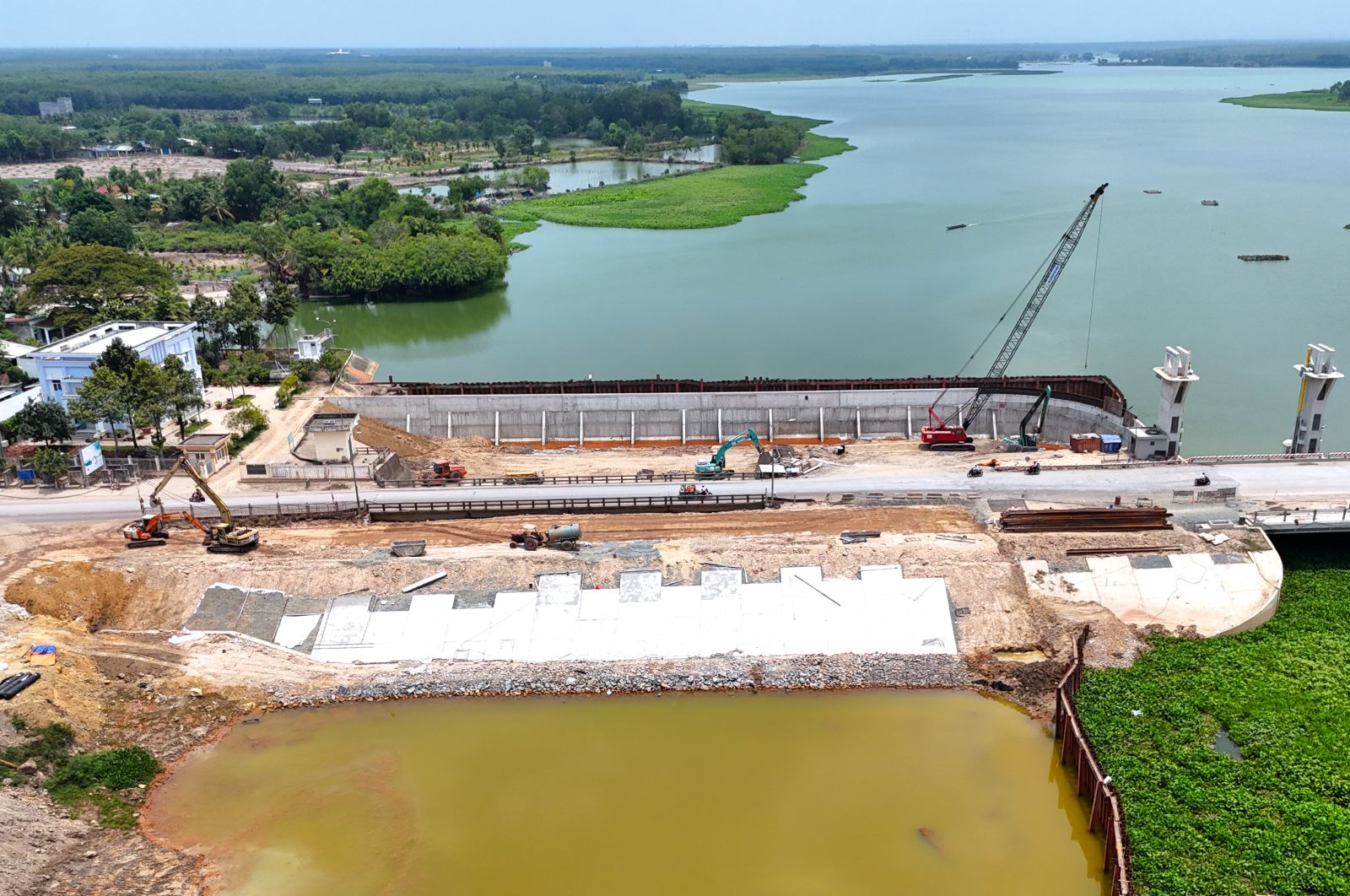 Tây Ninh hoàn thành công trình hồ chứa nước Tha La vào Cuối năm 2025 - Ảnh 1. Tây Ninh hoàn thành công trình hồ chứa nước Tha La vào Cuối năm 2025 - Ảnh 1.