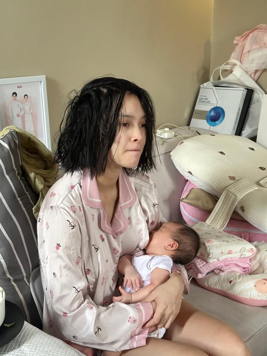 Quỳnh Lương vừa đẻ được 1 tháng đã vội lên tiếng về tin không muốn có con- Ảnh 1. Quỳnh Lương vừa đẻ được 1 tháng đã vội lên tiếng về tin không muốn có con- Ảnh 1.